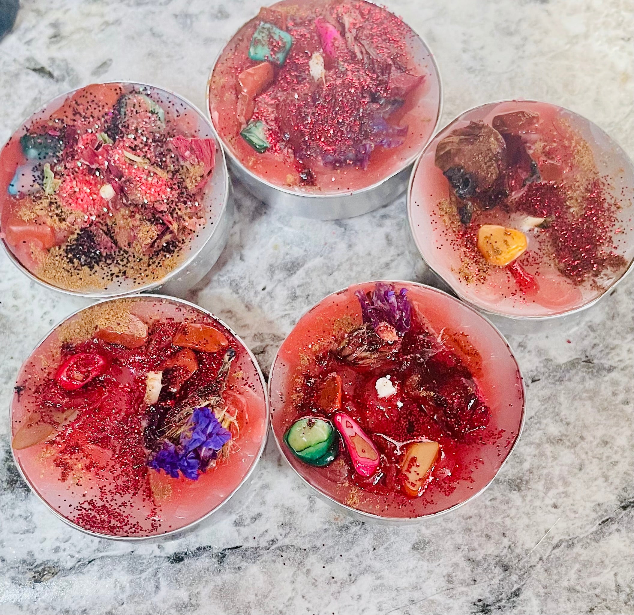 Glamour Magic Spell Tea Light Candles